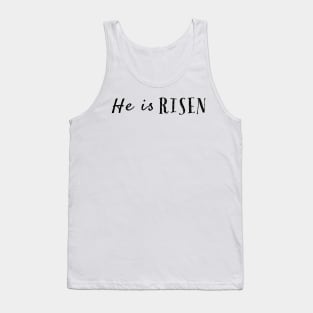 He Is Risen Cool Inspirational Easter Christian Tank Top